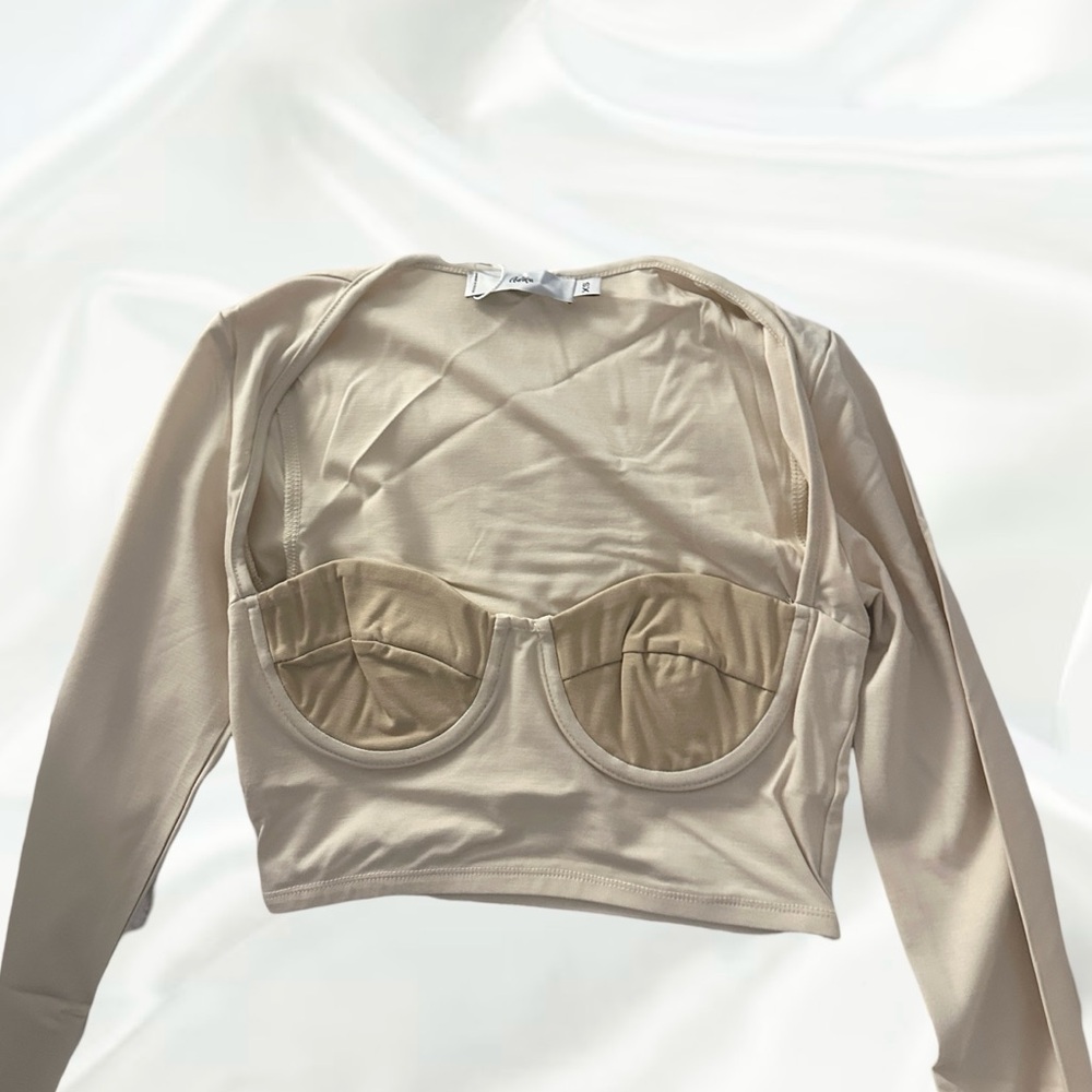 Adika Tan Bustier Top size XS